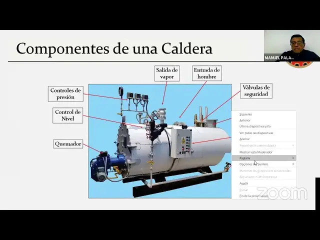 salida de vapor de una caldera - Cómo sale el vapor de una caldera