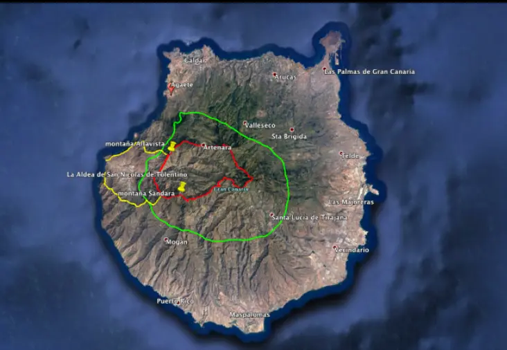 caldera de tejeda - Cómo se formó la Caldera de Tejeda