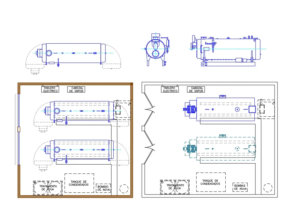 bloque autocad caldera biomasa - Cómo se hace un bloque en AutoCAD