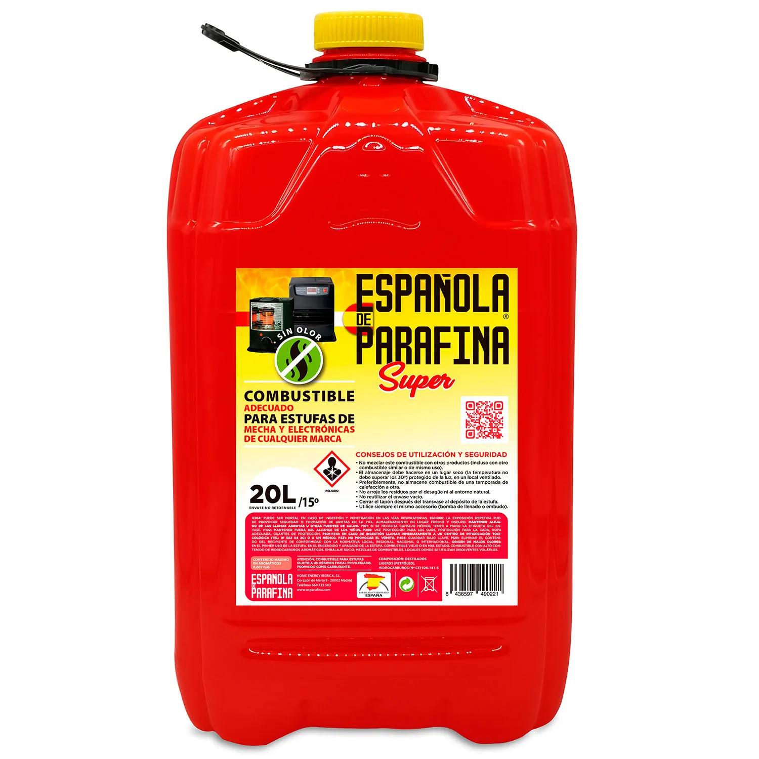 parafina para estufas repsol - Cuál es la parafina refinada