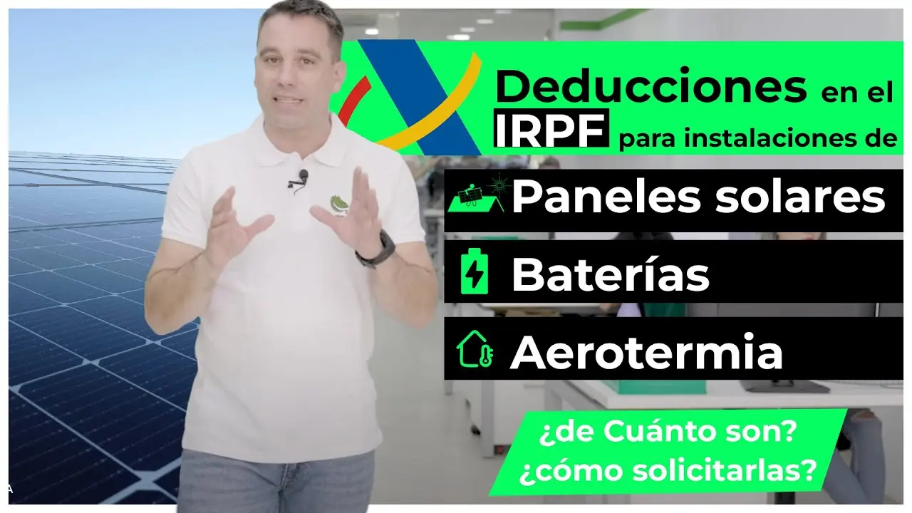 desgravacion instalacion aerotermia - Cuánto desgrava una instalación fotovoltaica