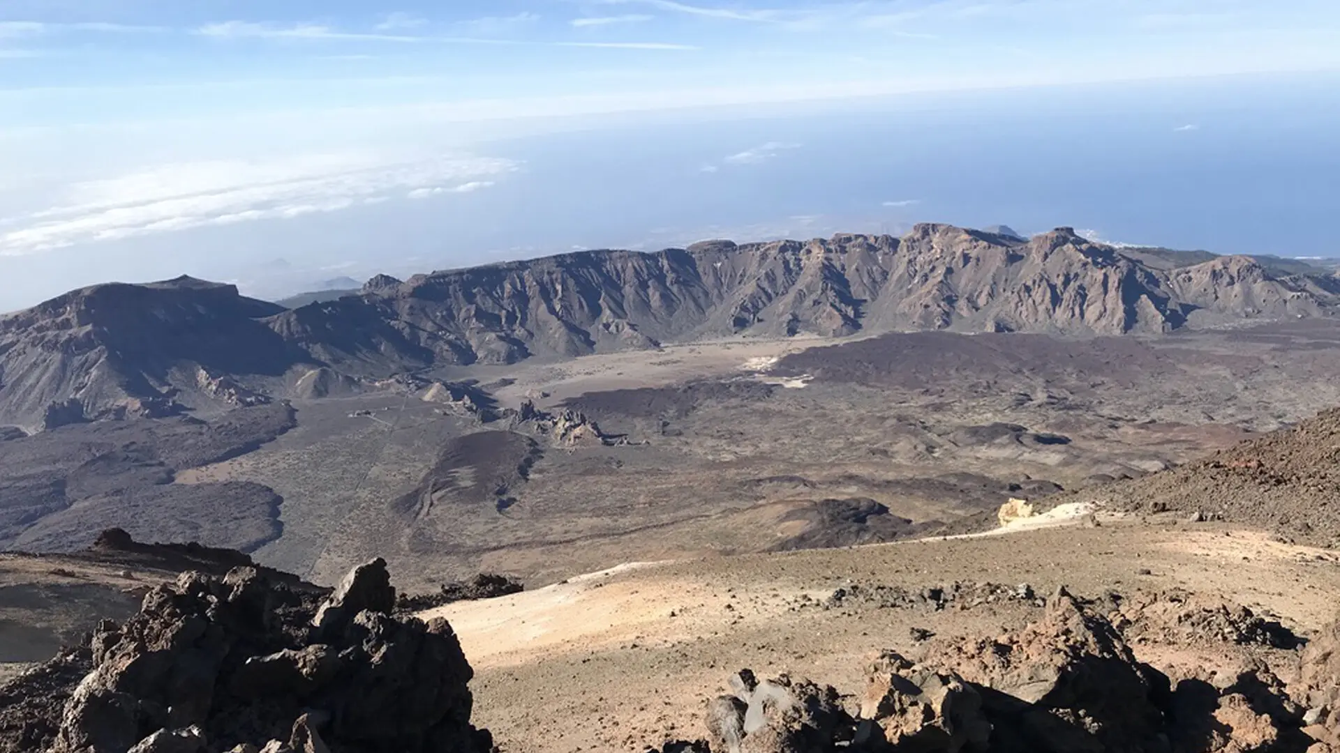 caldera de las canadas - Cuántos crateres tiene el Teide