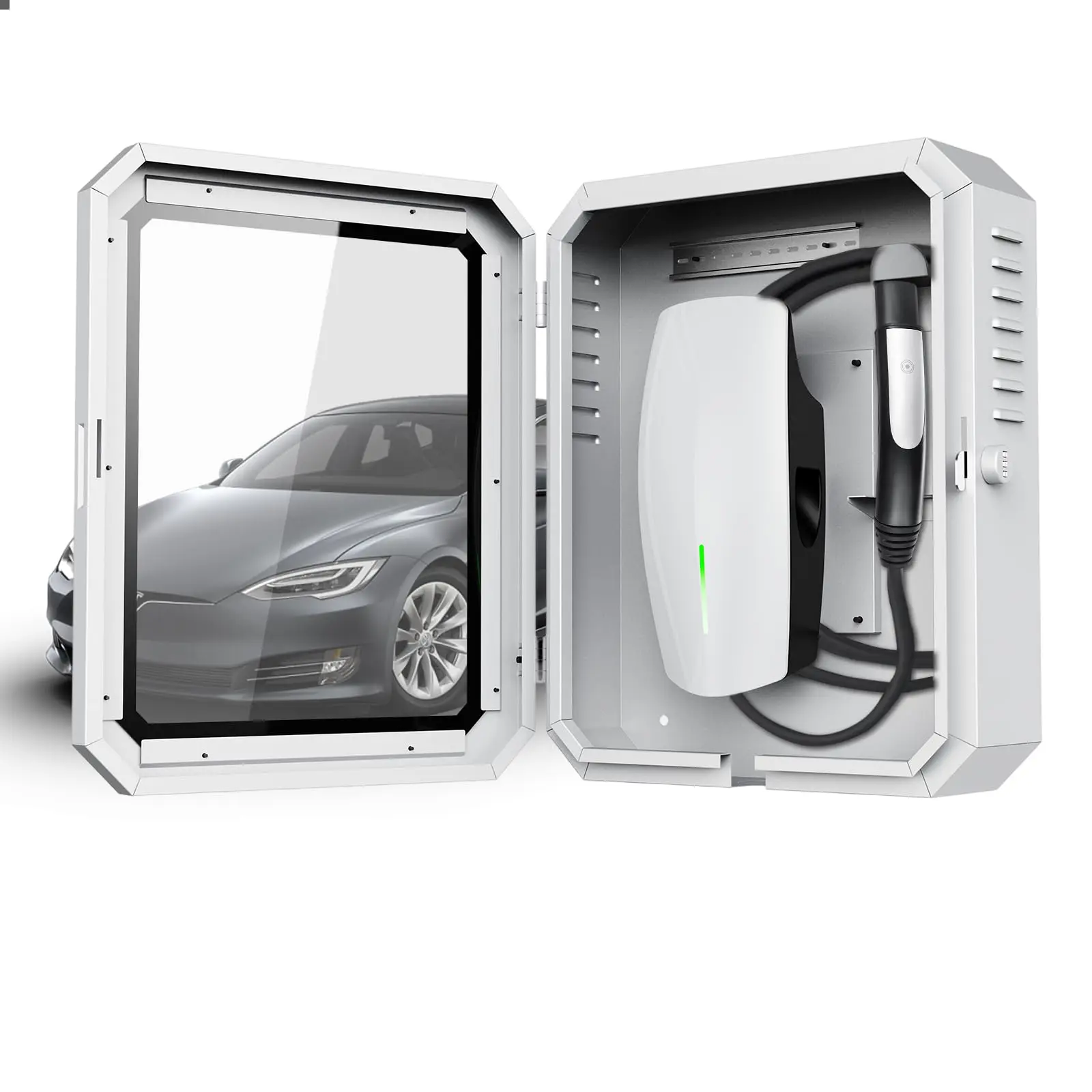 cargador electrico para coches de pared tesla - Cuántos kW necesito para cargar un Tesla