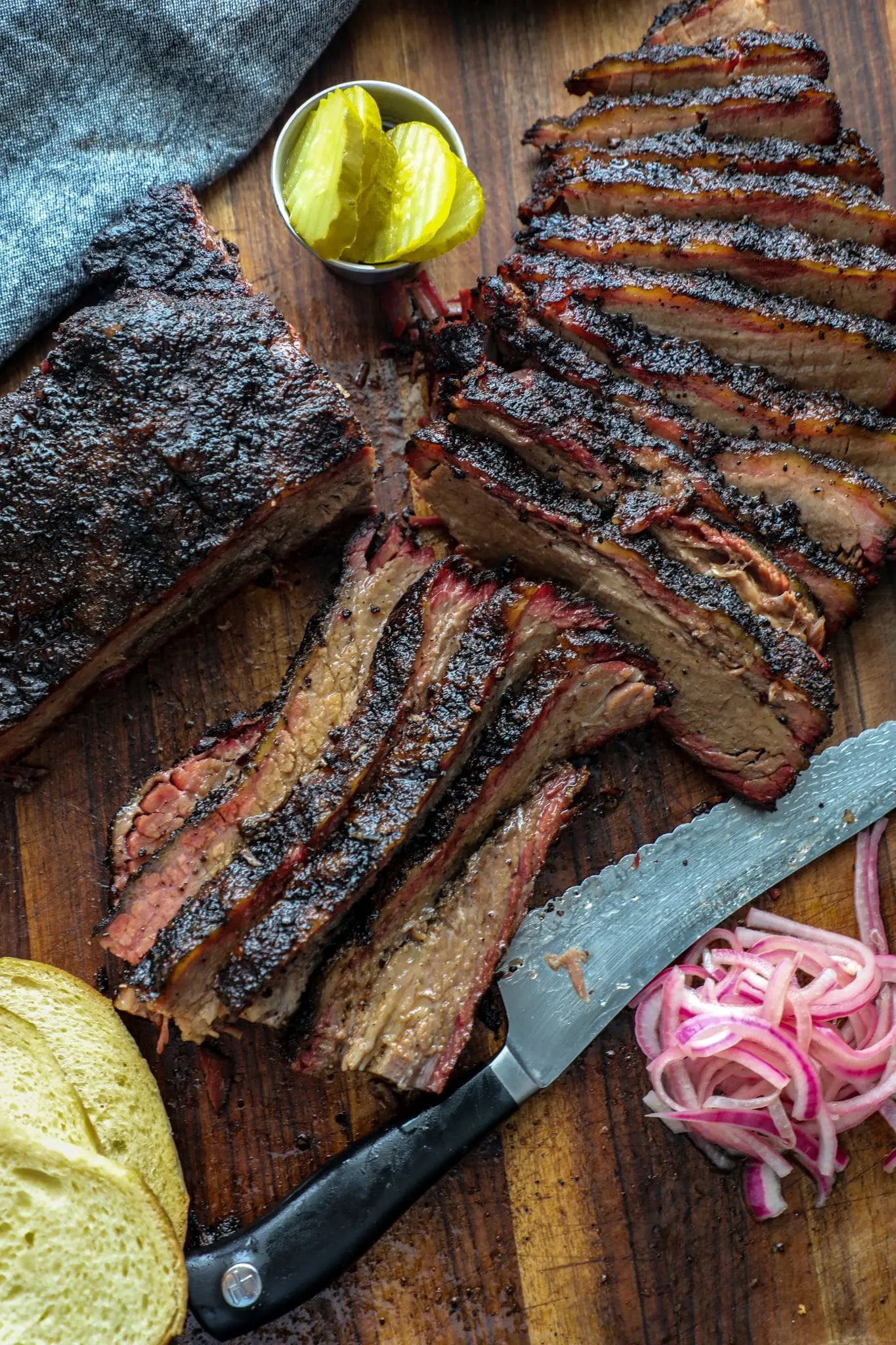 brisket on the pellet smoker - Do you put brisket pellet fat up or down