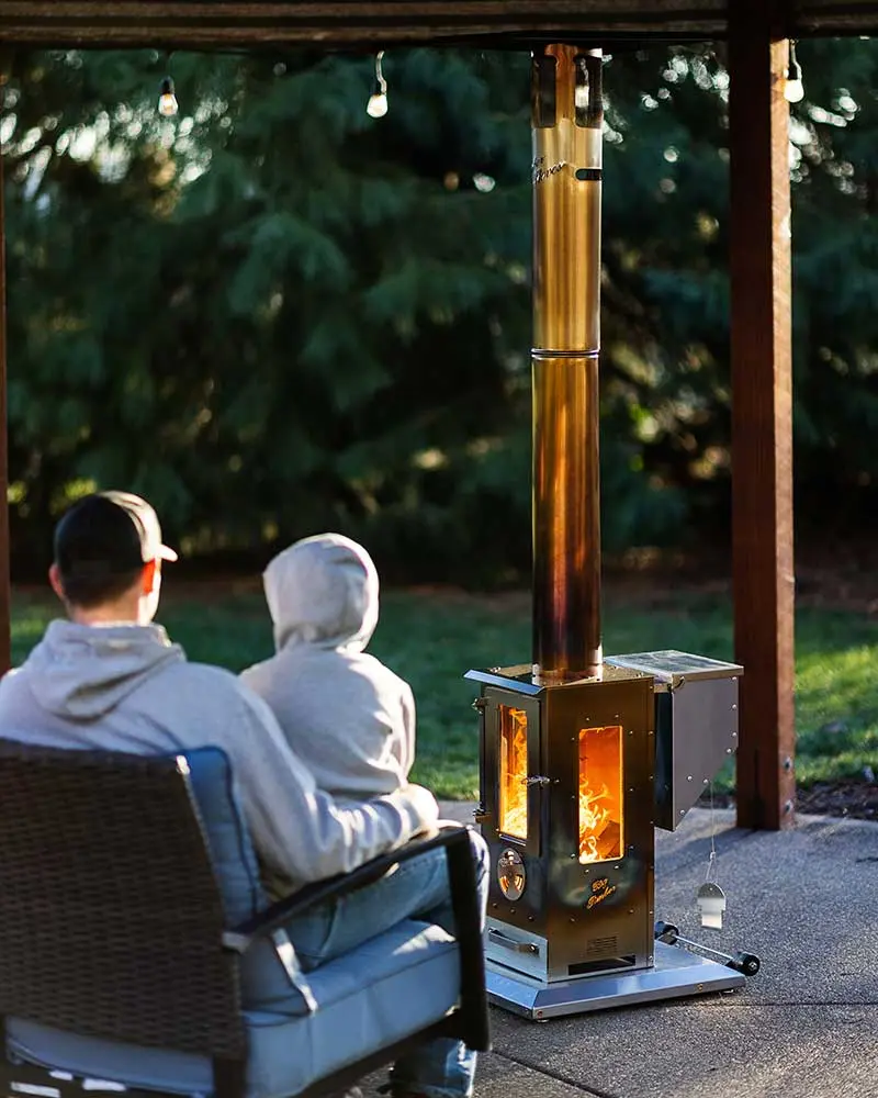 outdoor pellet stove - Does a pellet stove need outside air intake