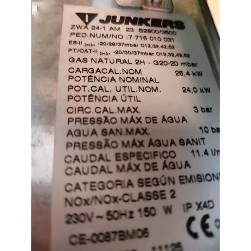 El Número de Serie de tu Caldera Junkers: Tutorial Completa - Dónde está el número de serie de una caldera numero de serie caldera junkers - Dónde está el número de serie de una caldera