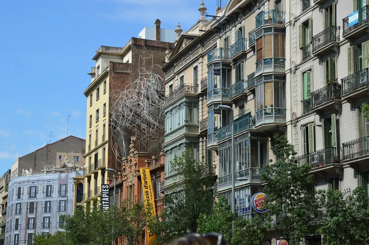 passeig de gracia sant vicenç de calders - Dónde está la estación de Passeig de Gràcia