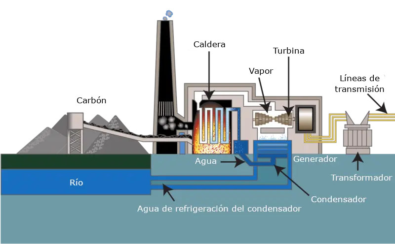 diferencia entre centrel electrica de carbon y biomasa - Es la biomasa mejor que el carbón