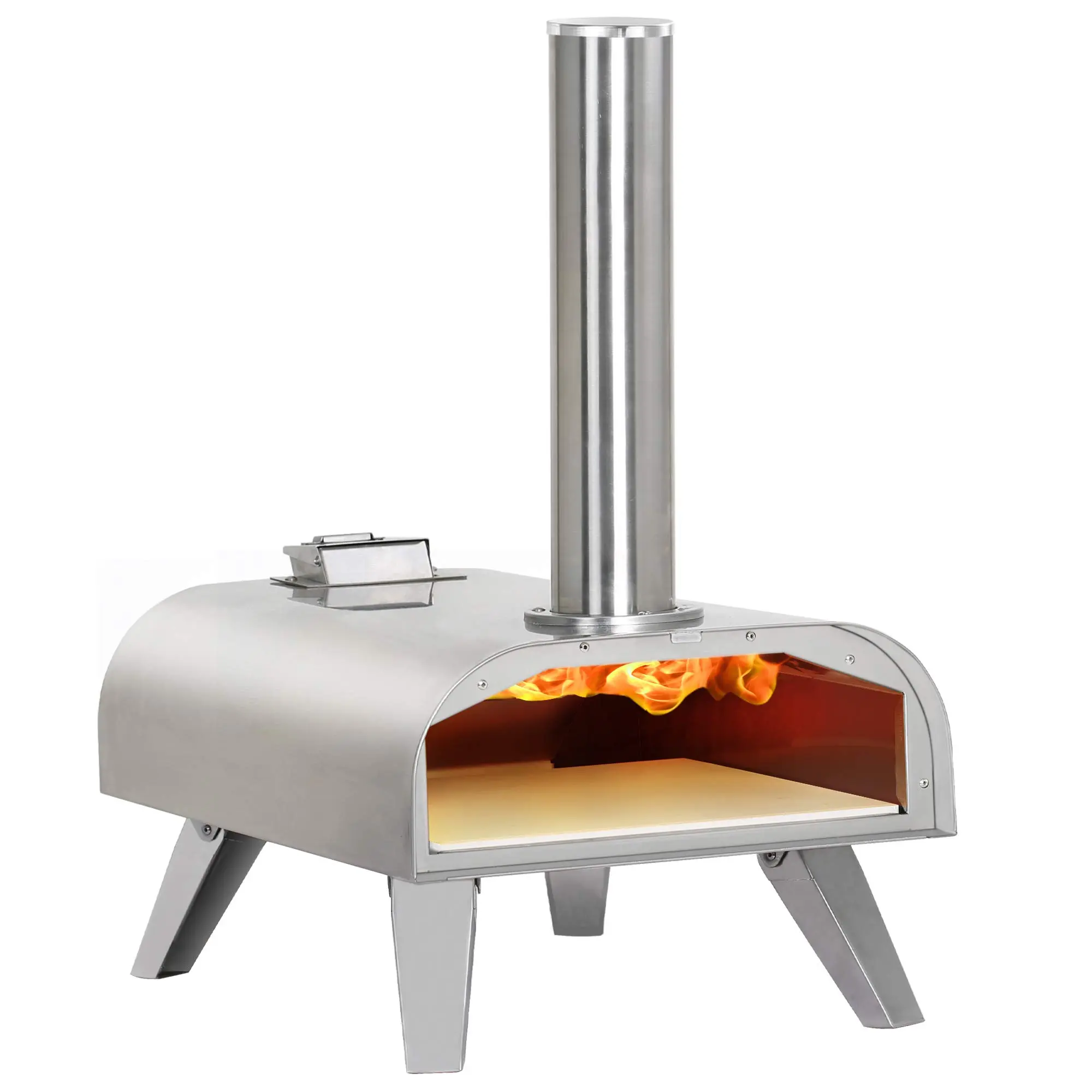 outdoor pellet pizza oven - How long does it take for a pellet pizza oven to heat up