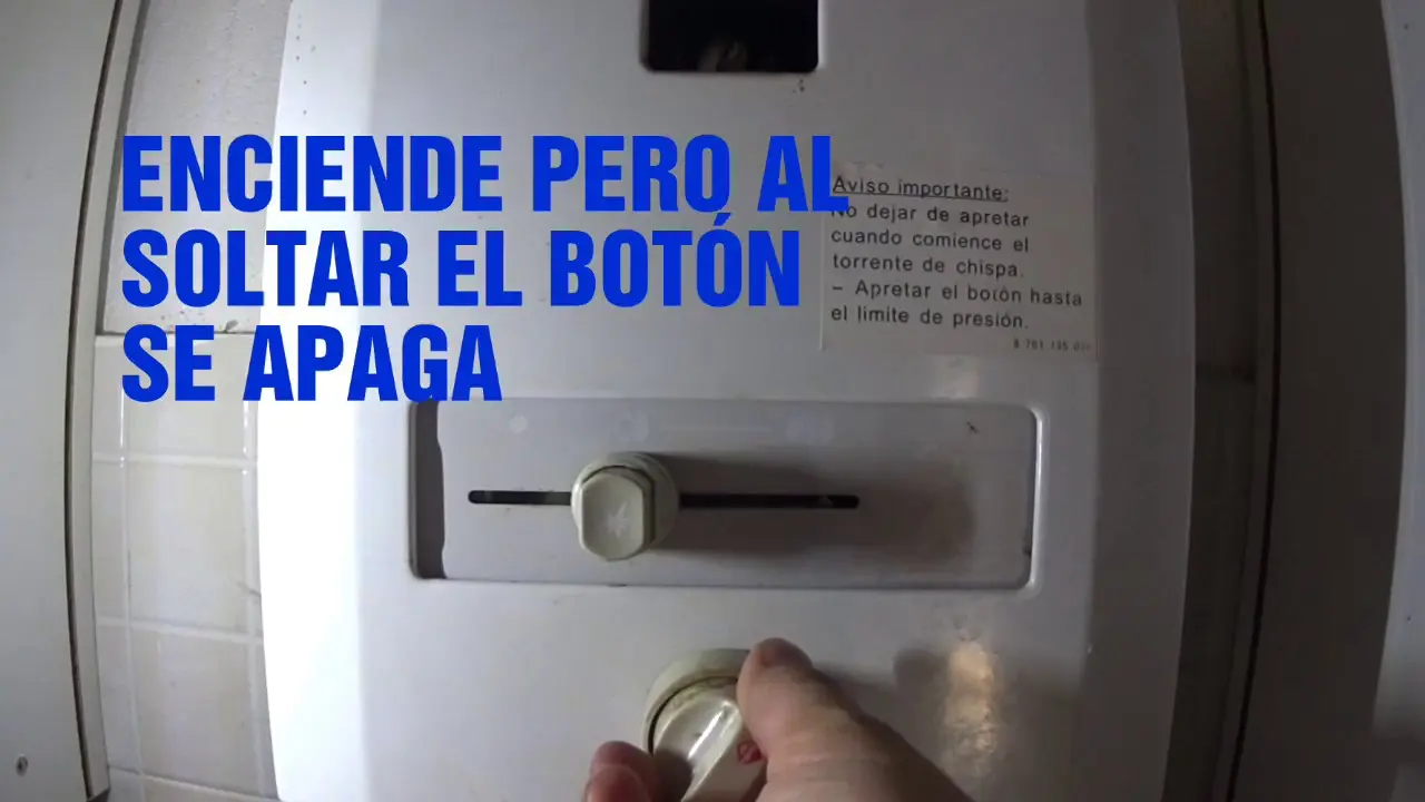 caldera se apaga la llama - Por qué se apaga el piloto del calentador
