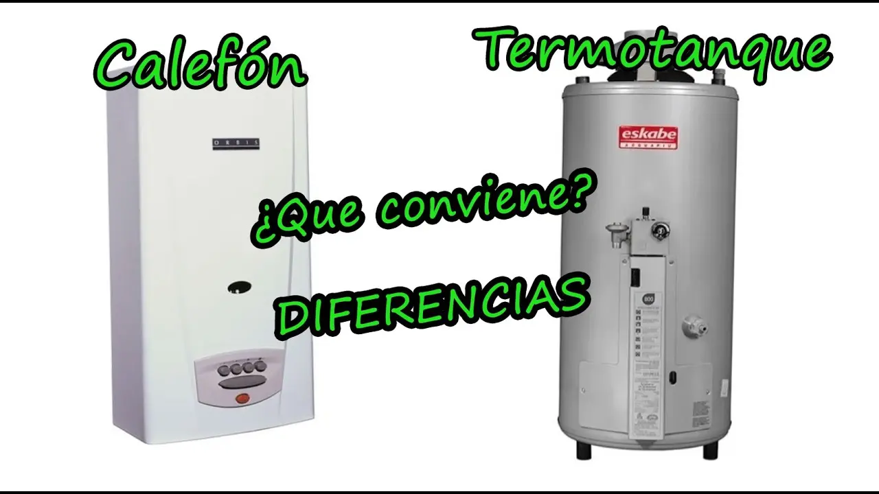 caldera vs termotanque - Qué es más conveniente calefón o termotanque