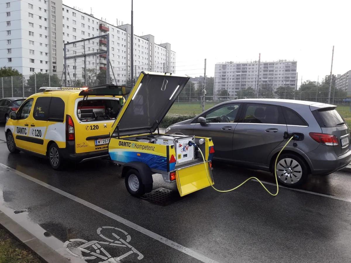 coche electrico con cargador a gasolina - Qué es un coche eléctrico gasolina