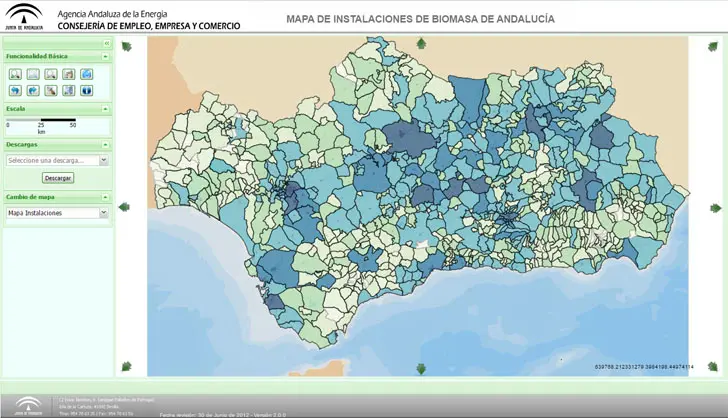 biomasa nivel de uso de dicha energia andaluz - Qué porcentaje de energía renovable se usa en Andalucía