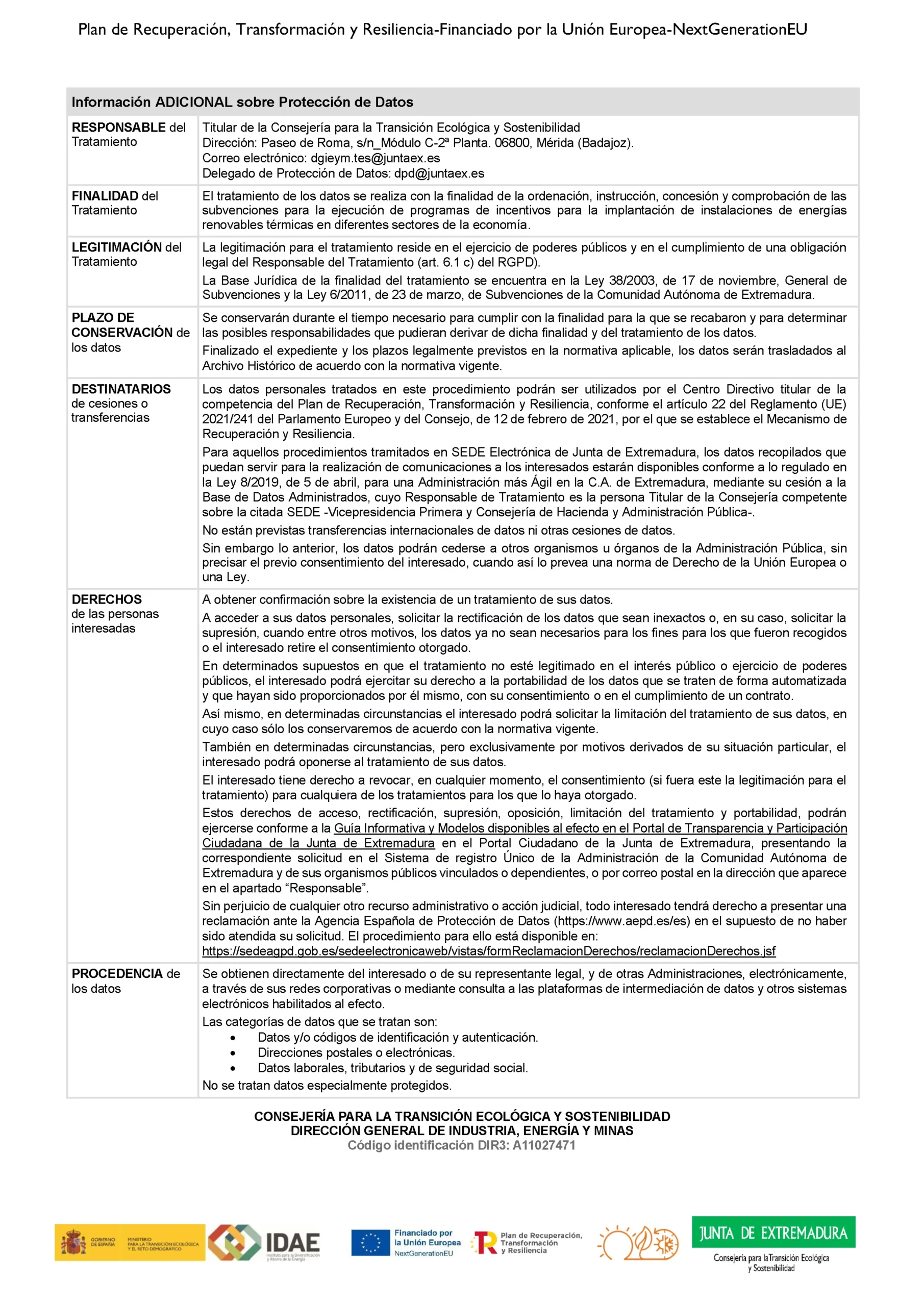 certificado calderas biomasa junta extremadura - Qué se hace en un certificado energético