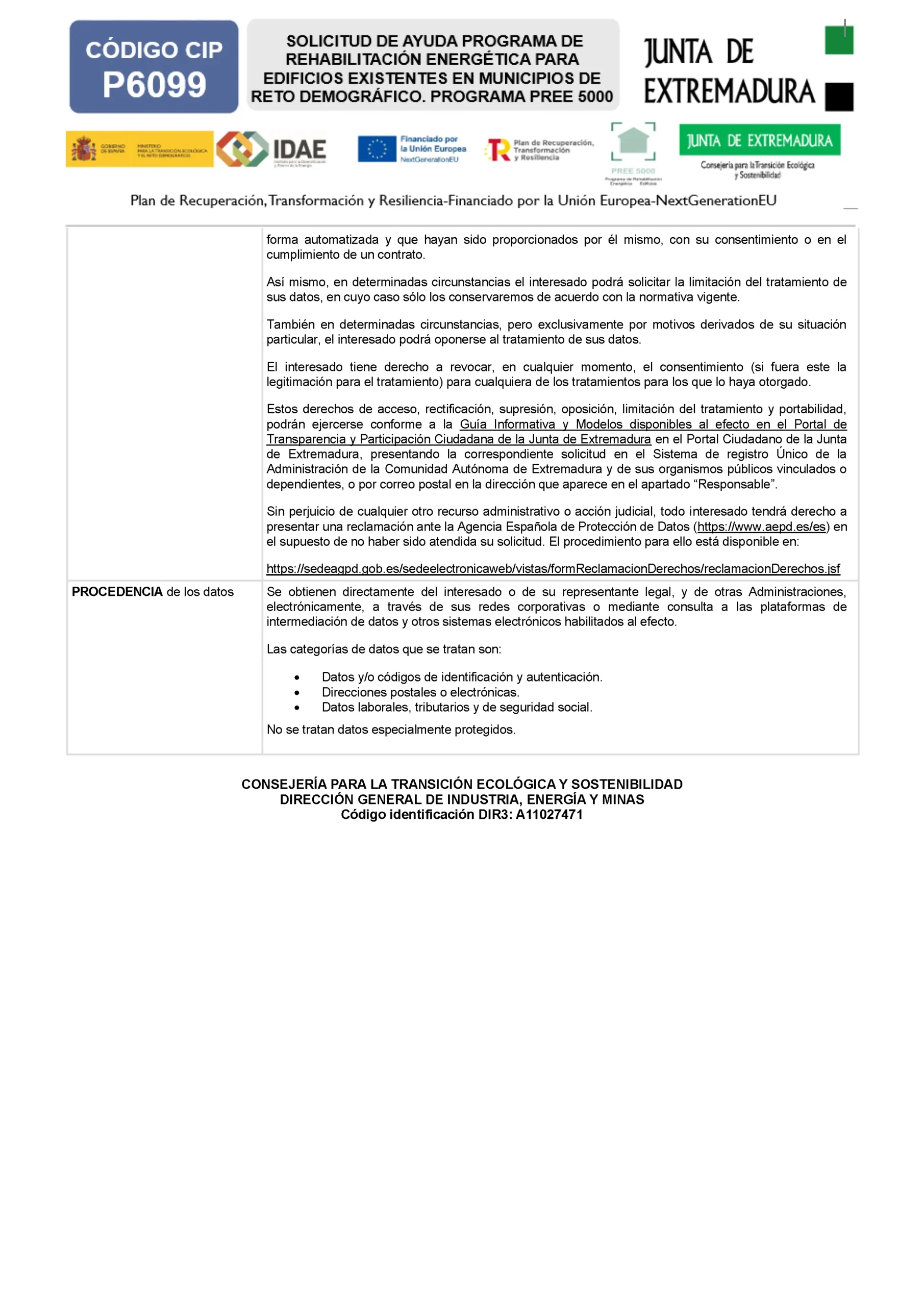 certificado calderas biomasa junta extremadura - Quién emite el certificado energético