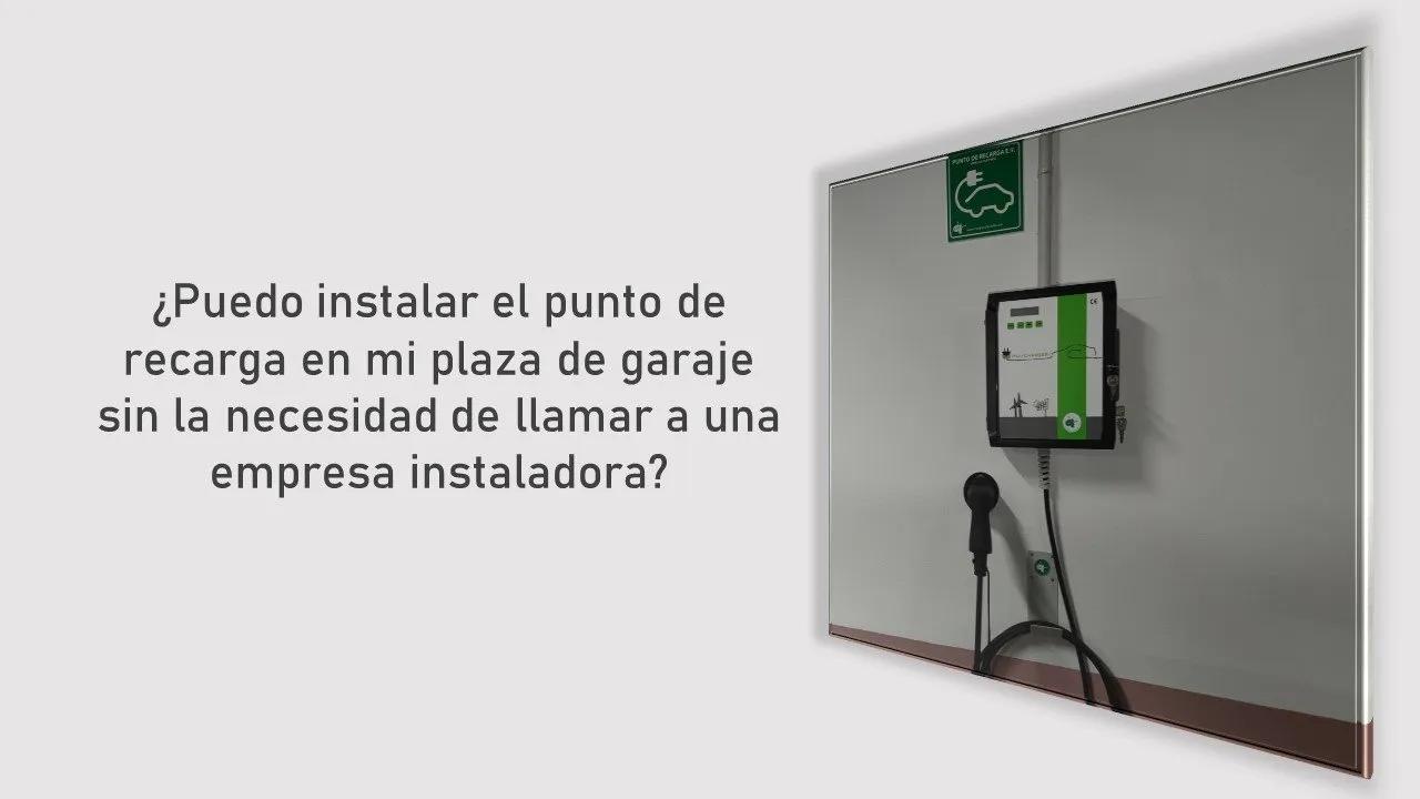 instalar cargador coche electrico en garaje comunitario - Quién puede instalar un punto de recarga