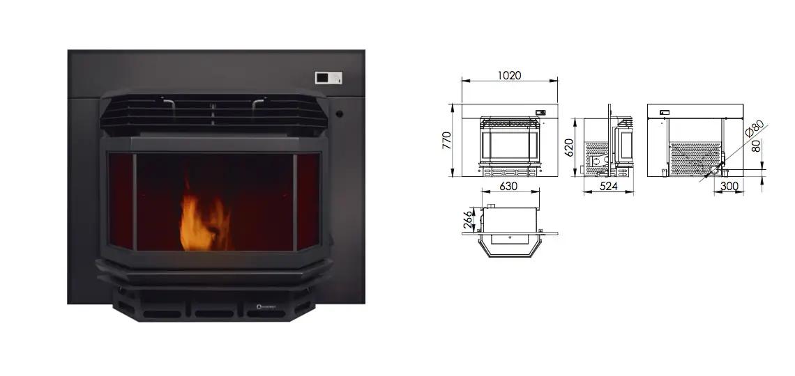 ecoforest insert pellets - What is the difference between smoking pellets and heating pellets